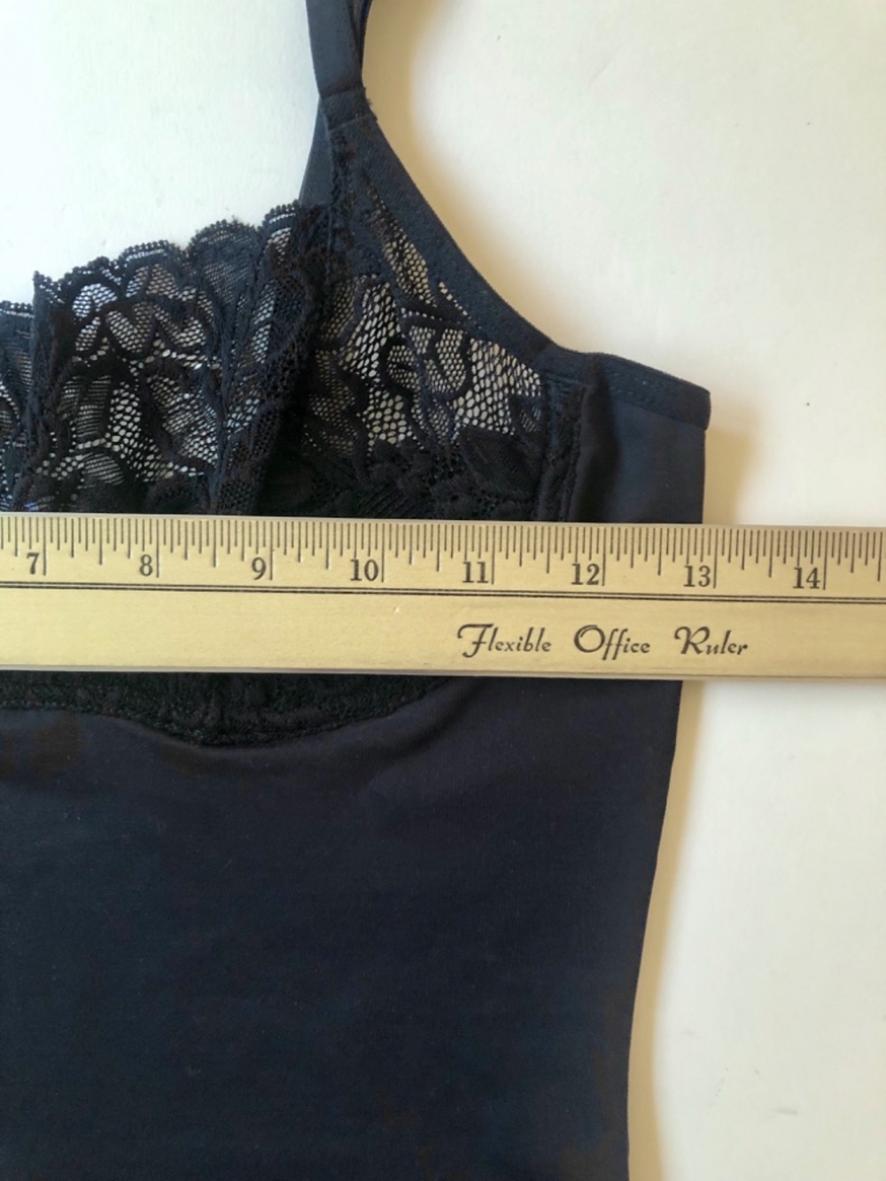 NWT Shape FX Lace Body Shaper Top, Black SM - Picture 4 of 6